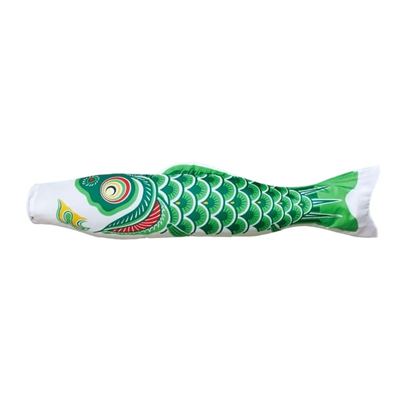 Koinobori Japonaise Traditionnelle Verte 100 cm