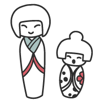 kokeshi japonaise