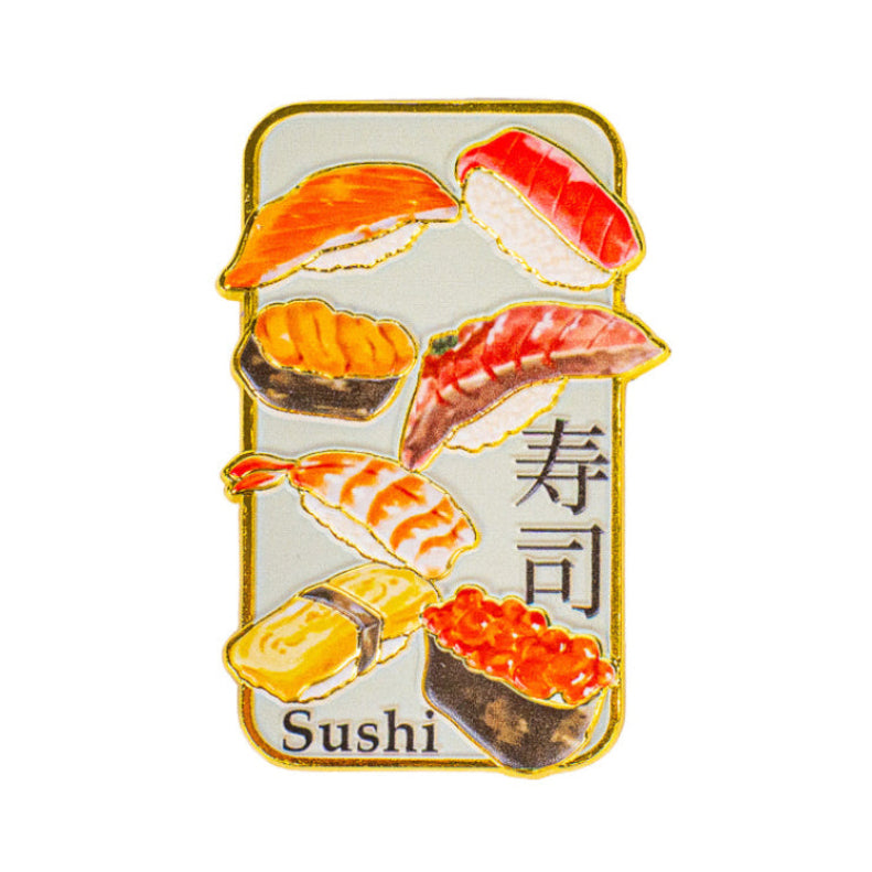 Magnet Japonais en Métal motif Sushis