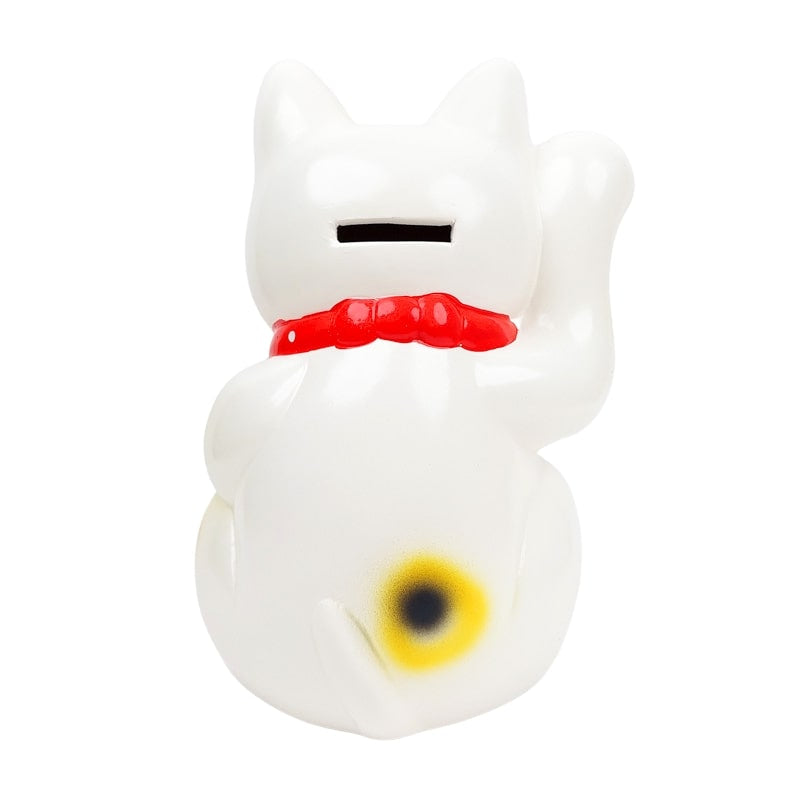 Maneki Neko Blanc Seto - 21 cm