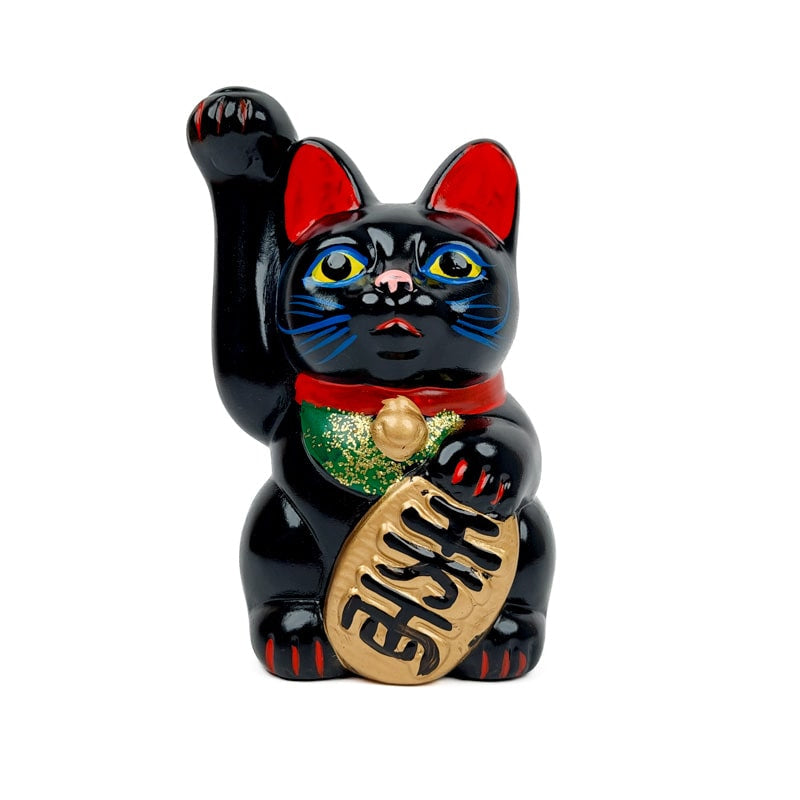 Maneki Neko Noir Seto - 13 cm