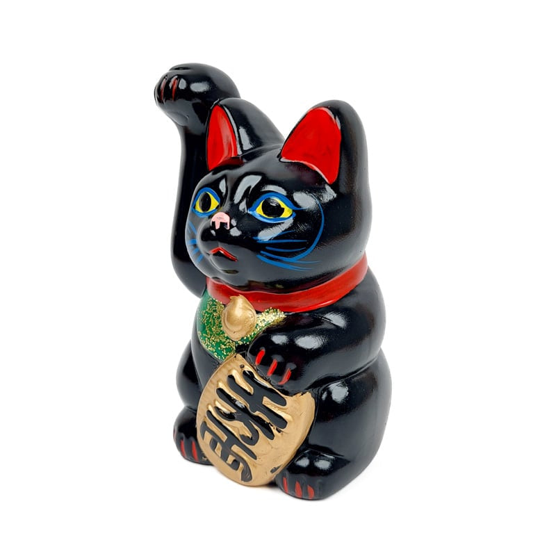 Maneki Neko Noir Seto - 13 cm