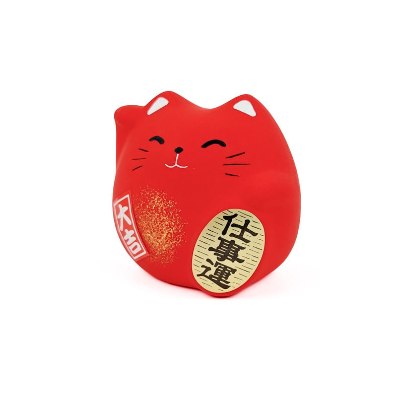 Maneki Neko Rond Rouge