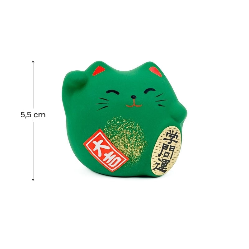 Maneki Neko Rond Vert