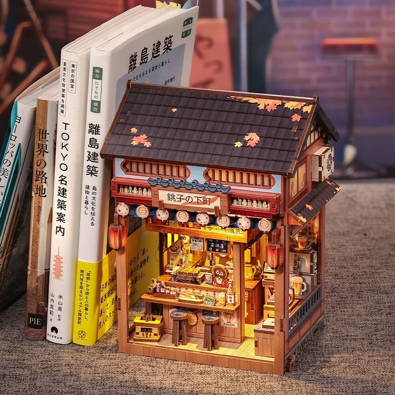 Maquette Japonaise Bois Choshi No Shitamachi