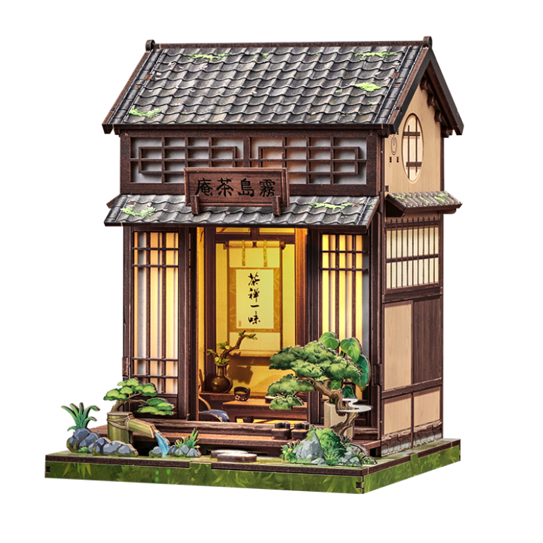 Maquette Japonaise Bois Kirishima Cha-An