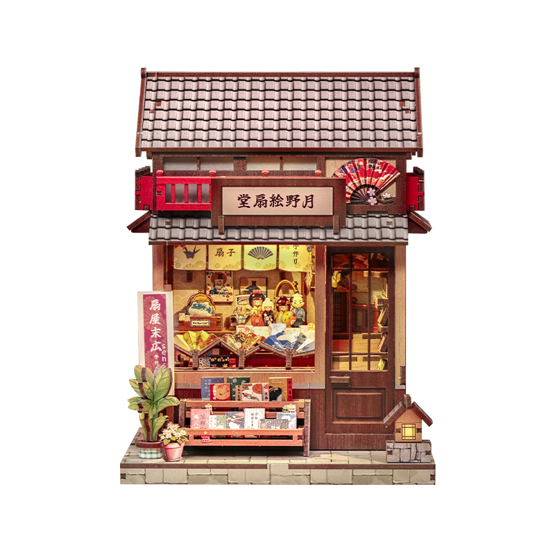 Maquette Japonaise Bois Tsukino Eogi-Dou
