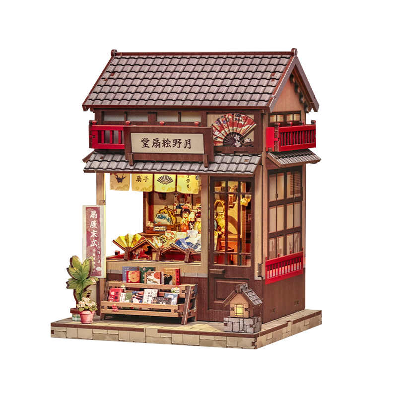 Maquette Japonaise Bois Tsukino Eogi-Dou