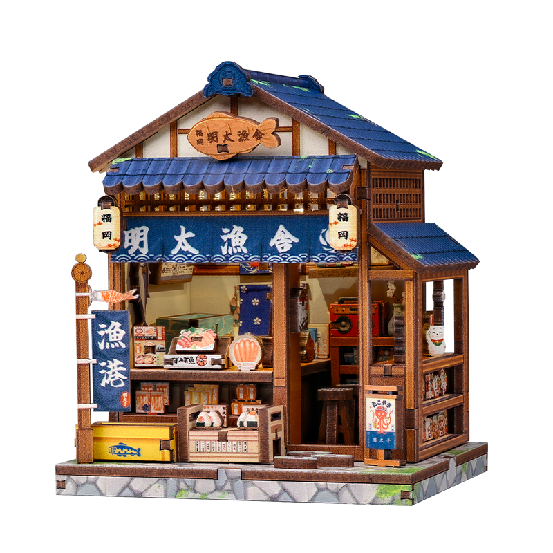 Maquette Japonaise Miniature Fukuoka Mentaiko Kitchen