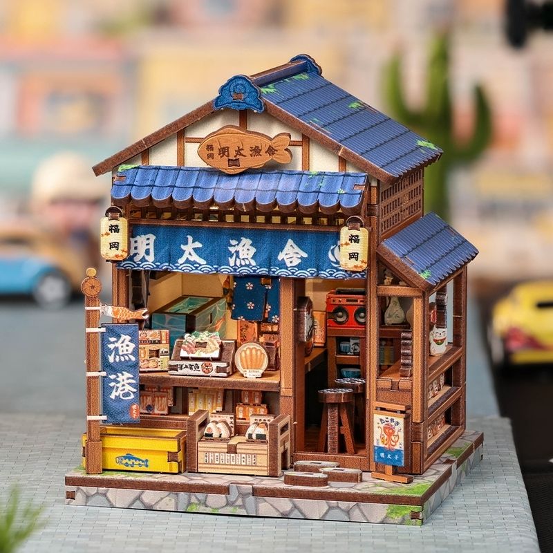 Maquette Japonaise Miniature Fukuoka Mentaiko Kitchen