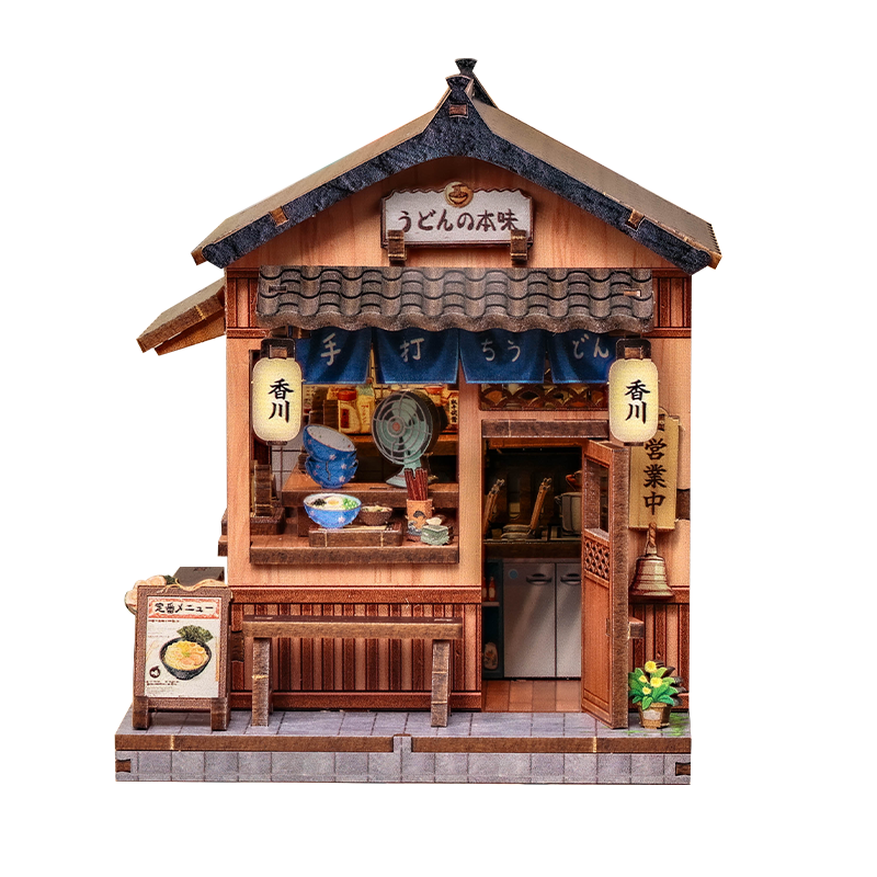 Maquette Japonaise Miniature Kagawa Udon House