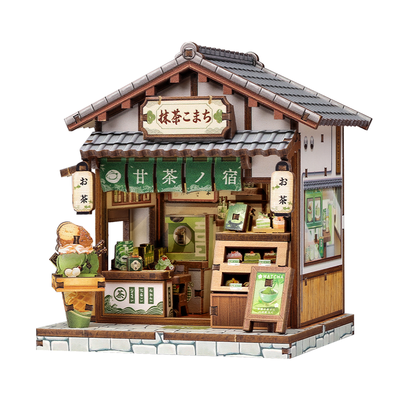 Maquette Japonaise Miniature Kyoto Matcha Cottage