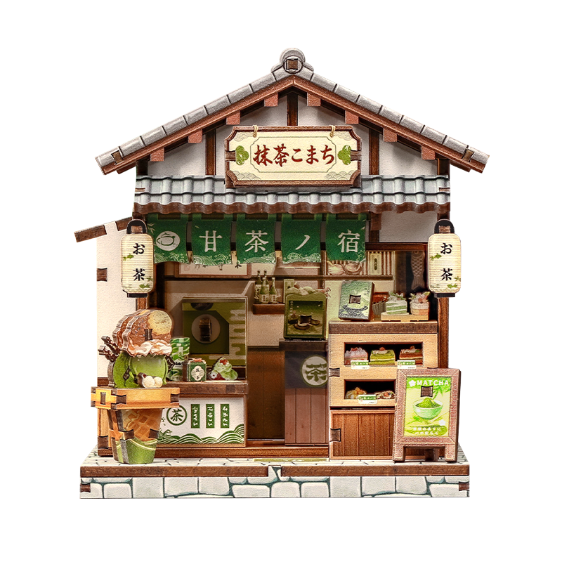 Maquette Japonaise Miniature Kyoto Matcha Cottage