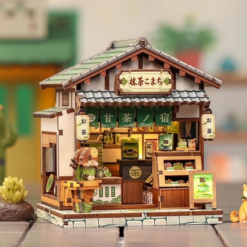 Maquette Japonaise Miniature Kyoto Matcha Cottage