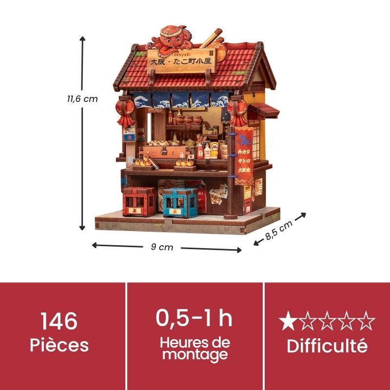 Maquette Japonaise Miniature Osaka Takoyaki