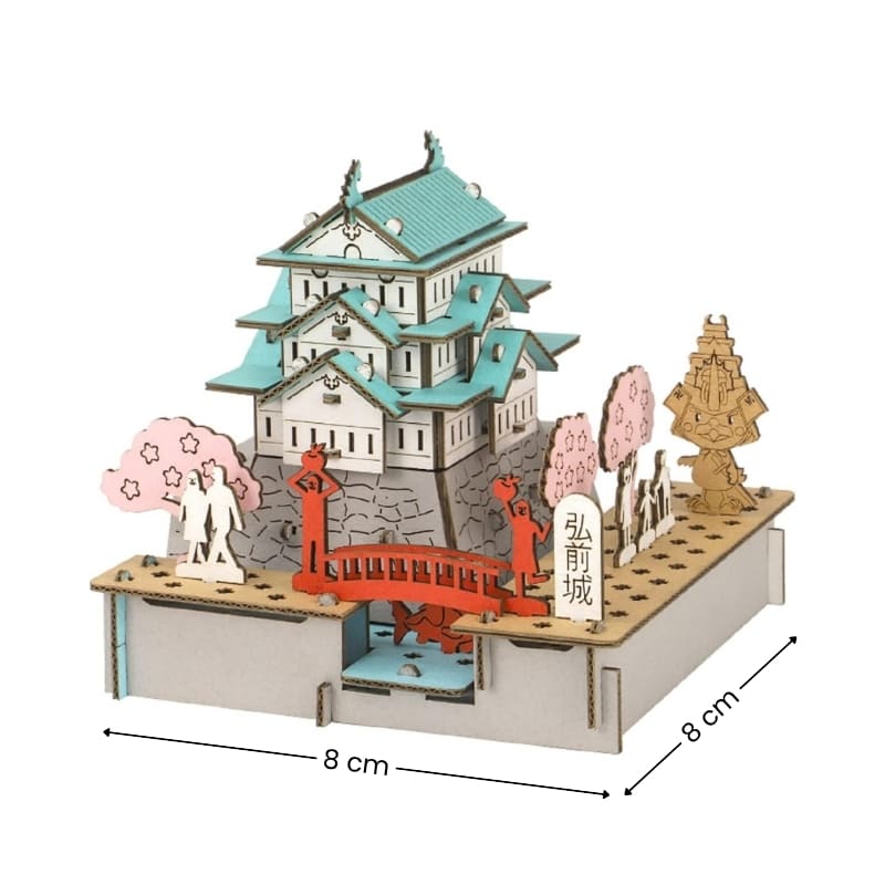 Maquette Miniature Japonaise - Château de Hirosaki