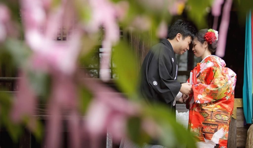 mariage shinto au Japon