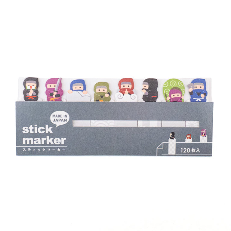 Marque-Pages Stickers Ninja
