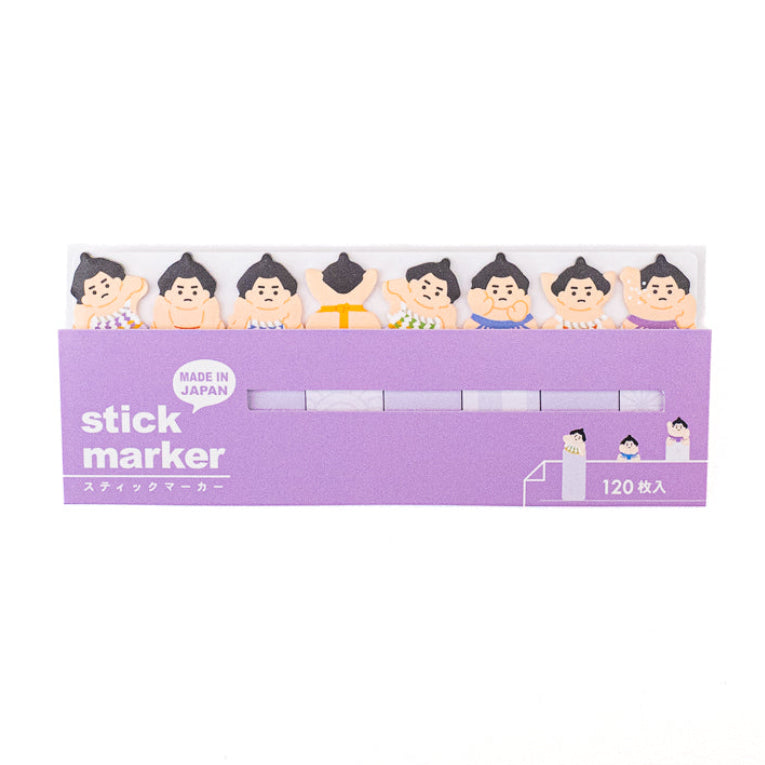 Marque-Pages Stickers Sumo