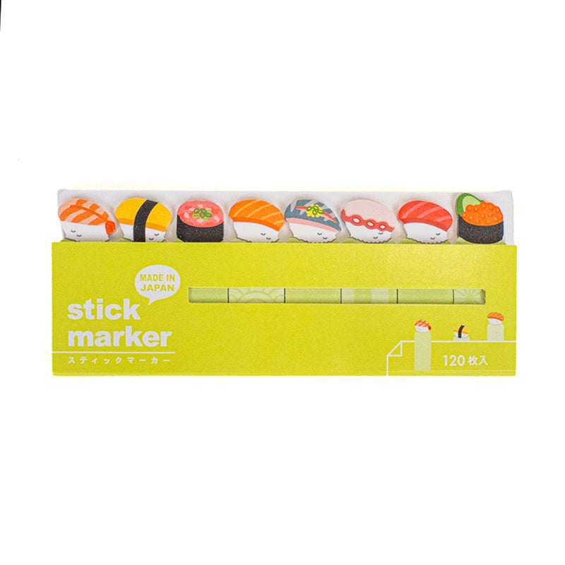 Marque-Pages Stickers Sushi