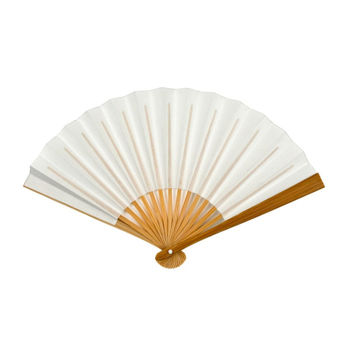 Éventail Japonais Blanc