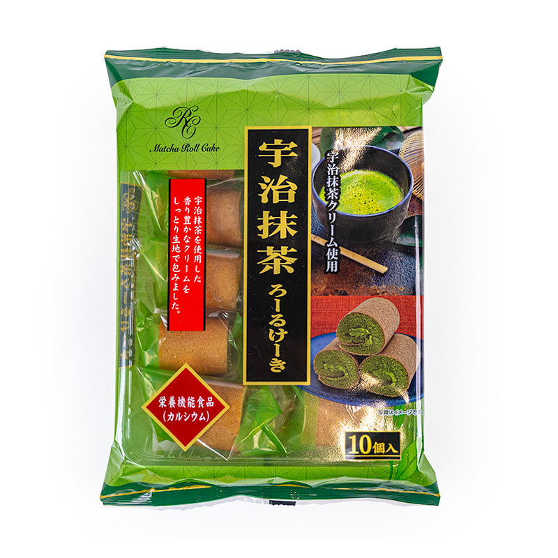 Mini Gâteaux Roulés Uji Matcha