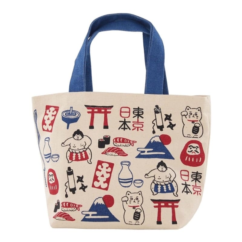Mini Tote Bag Symboles du Japon
