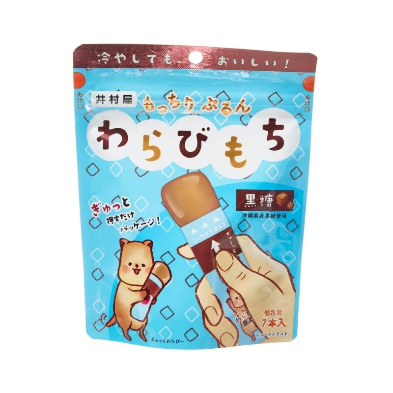 Mocchiri Purun! Warabi Mochi Sucre Brun