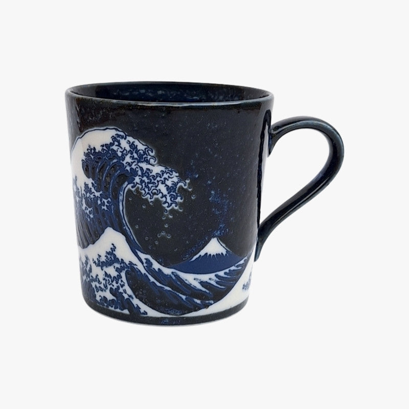 Mug Japonais Kanagawa Bleu