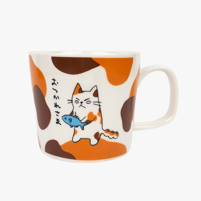 Mug japonais Mikeneko ’Otsukaresama’