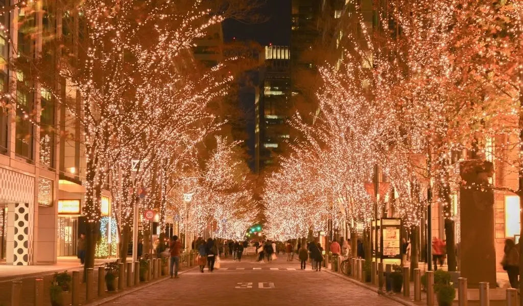 illuminations Noël Tokyo