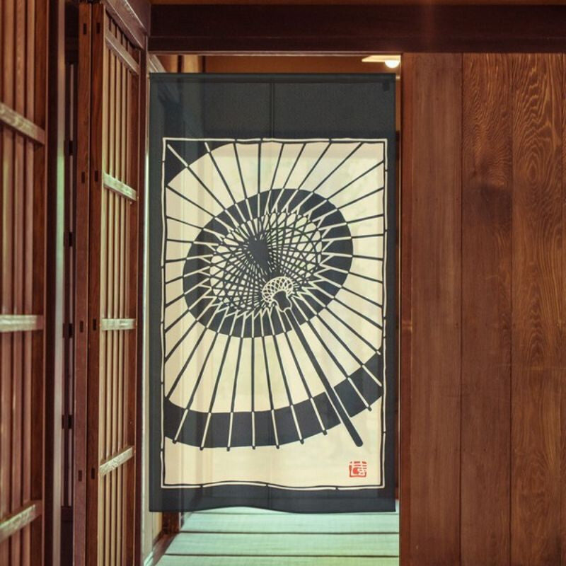 Noren Japonais Ombrelle - 85 x 150 cm