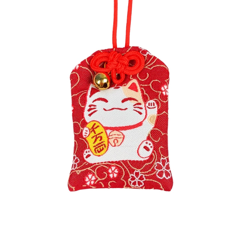 Omamori Chat Porte-Bonheur