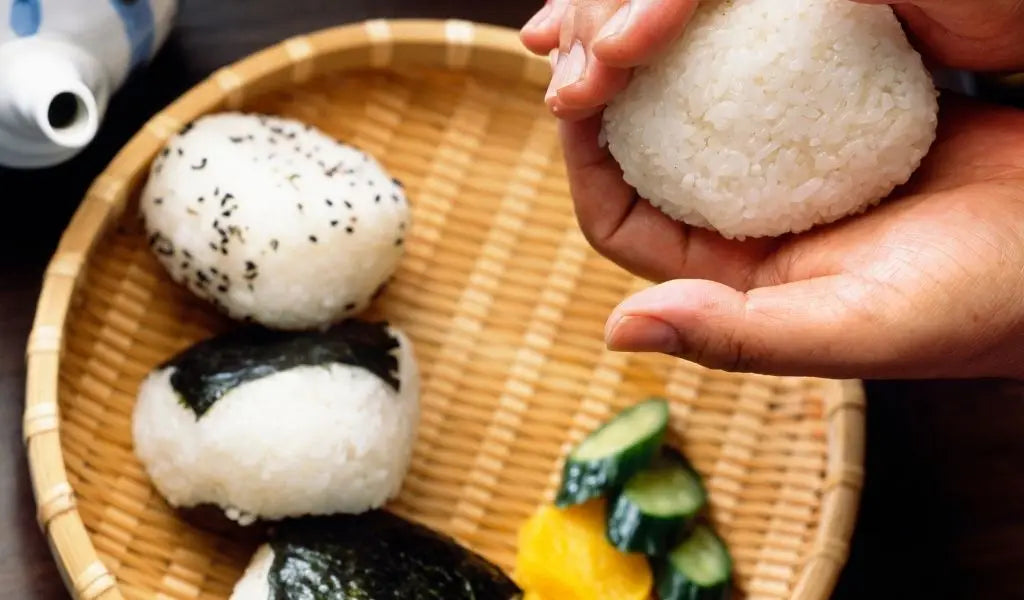 préparation onigiri