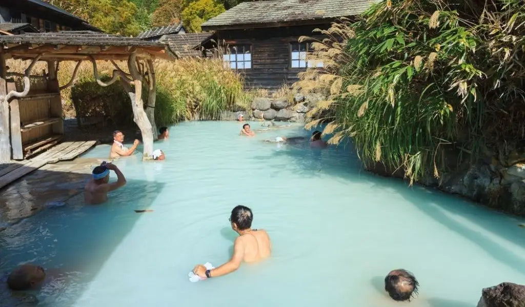 Nyuto Onsen, bains mixtes, préfecture d'Akita