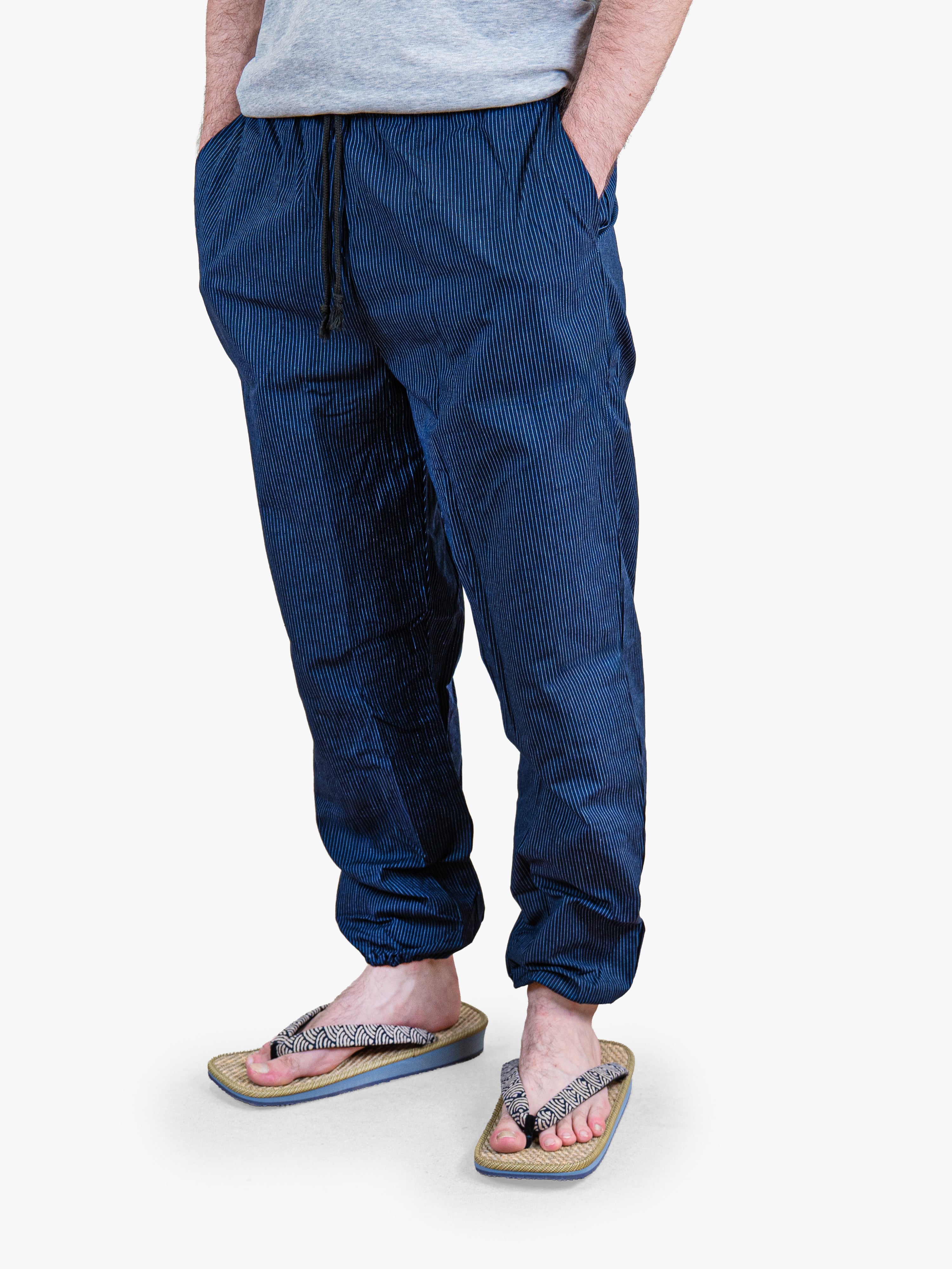 Pantalon Japonais Homme à Rayures Tatejima