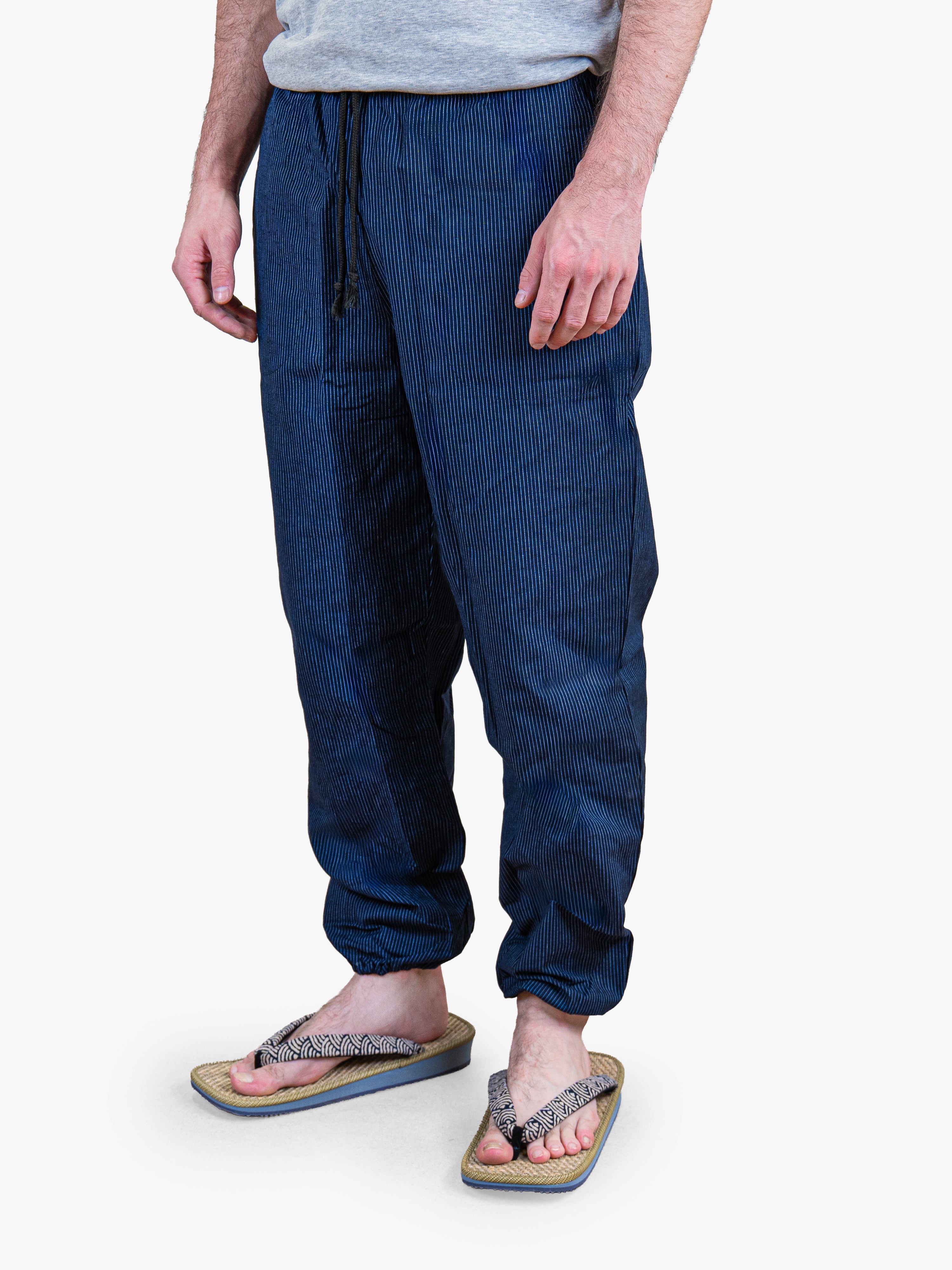 Pantalon Japonais Homme à Rayures Tatejima M