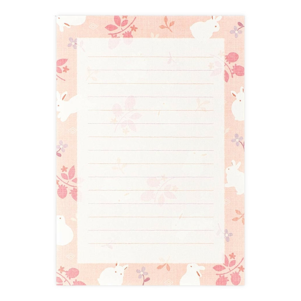 Papier à Lettre & Enveloppe Lapin