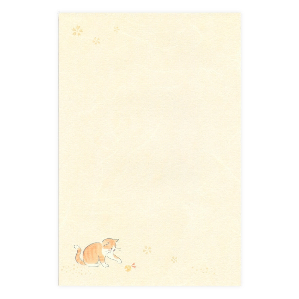 Papier à Lettre Japonais Chats