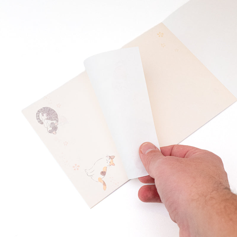 Papier à Lettre Japonais Chats