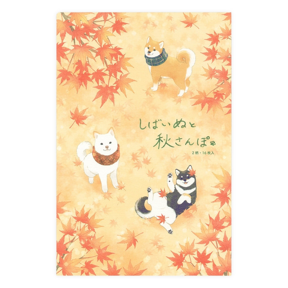 Papier à Lettre Shiba et Momiji