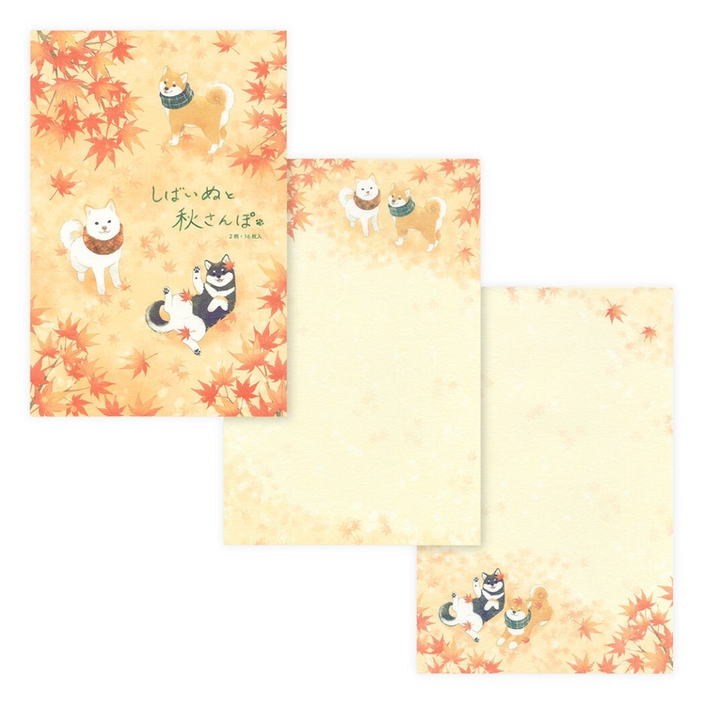 Papier à Lettre Shiba et Momiji