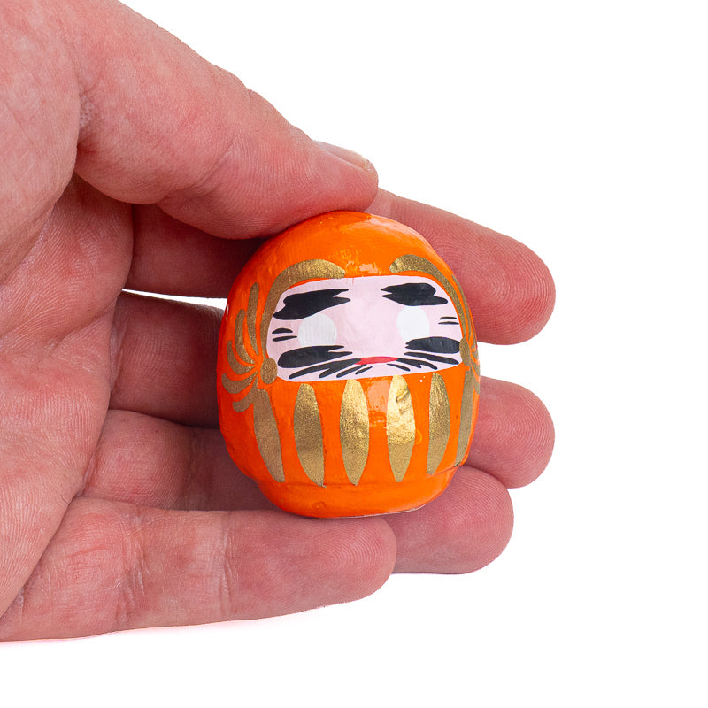 Petit Daruma Japonais 4 cm - Coloris multiples