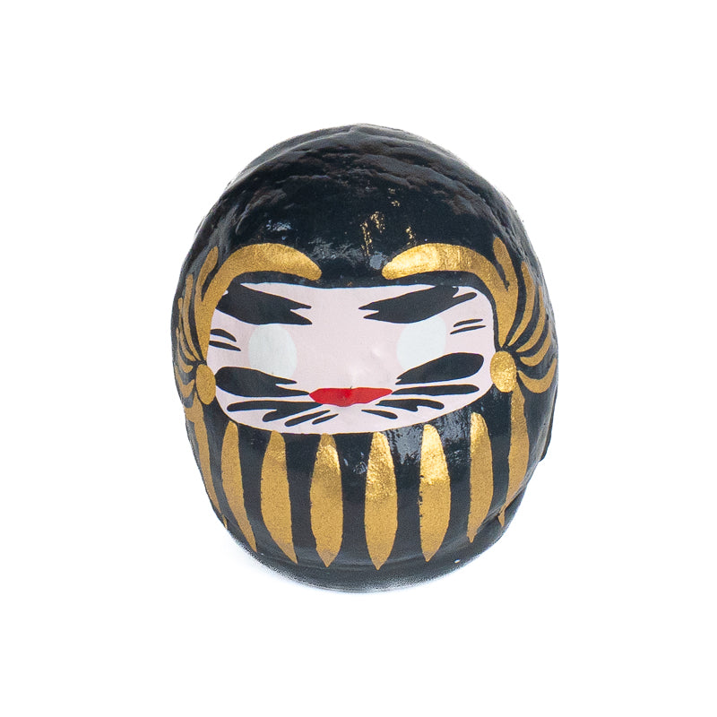 Petit Daruma Japonais 4 cm - Coloris multiples Noir