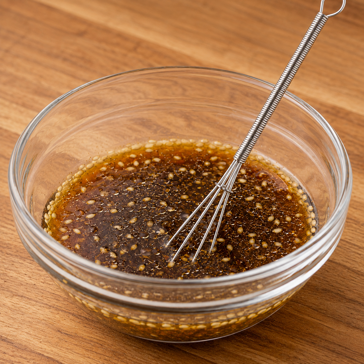 Petit Fouet Japonais Inox pour Vinaigrettes et Sauces