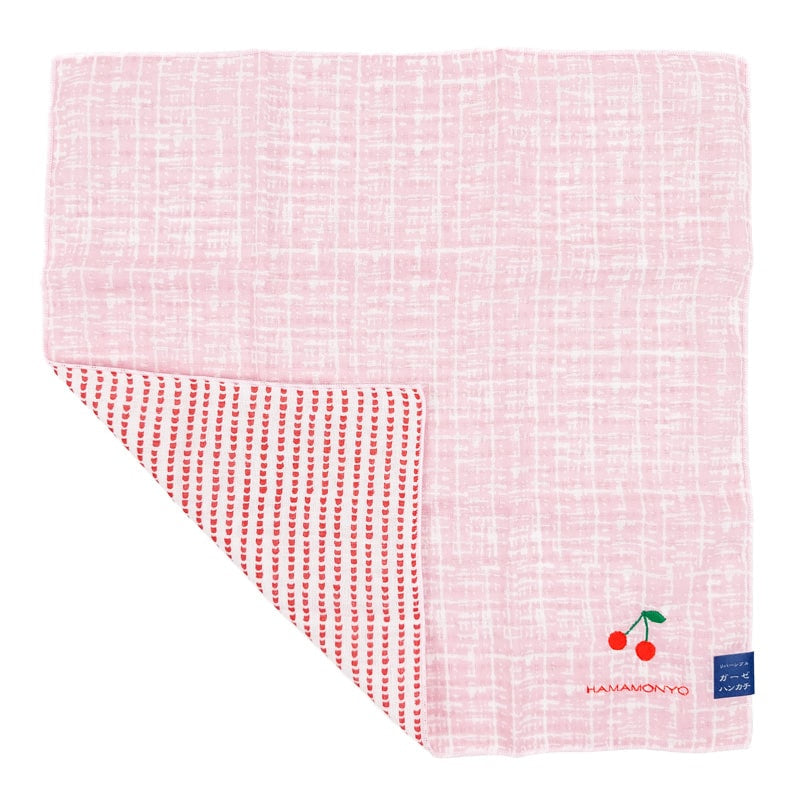 Petite Serviette Japonaise Cerise