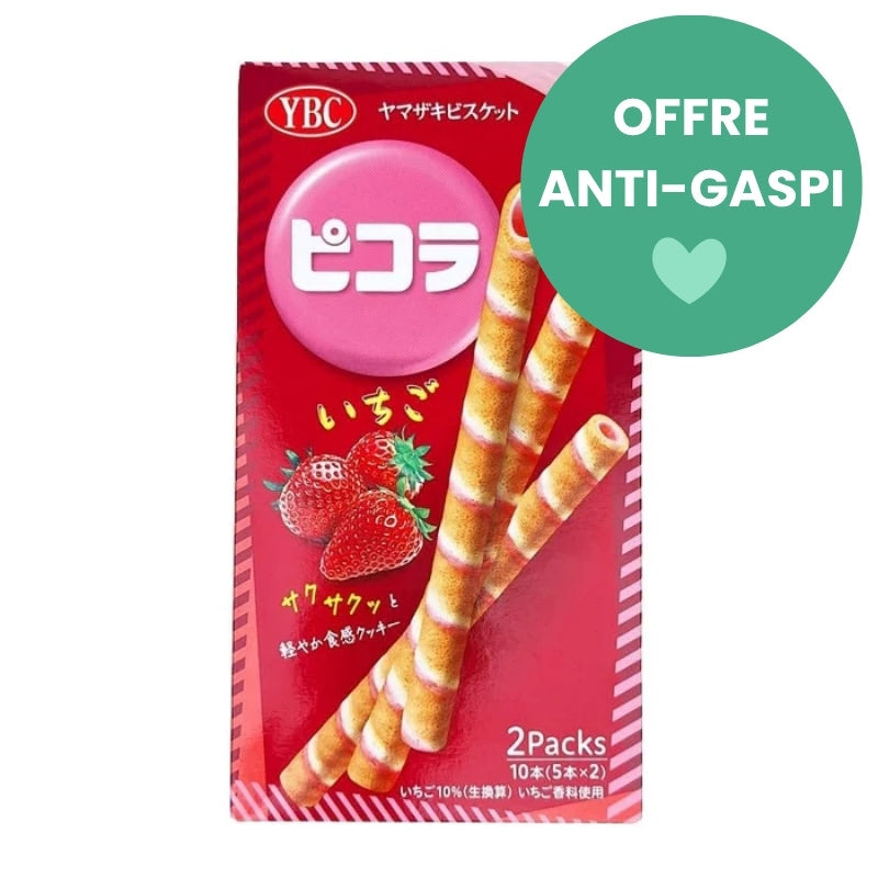 Picola Biscuit Roulé Goût Fraise