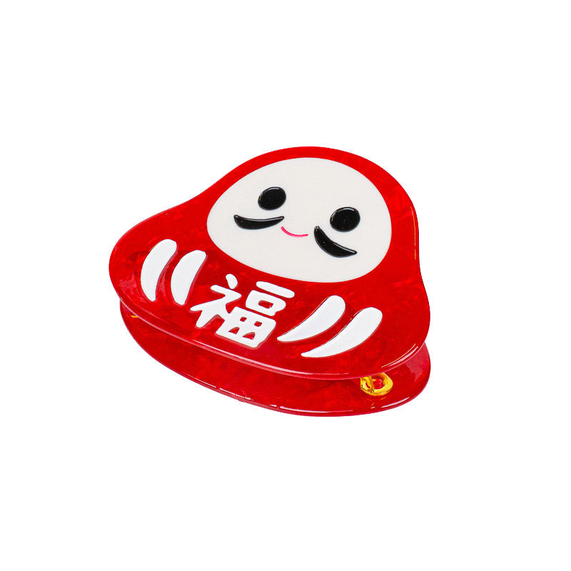 Pince à Cheveux Japonaise Daruma
