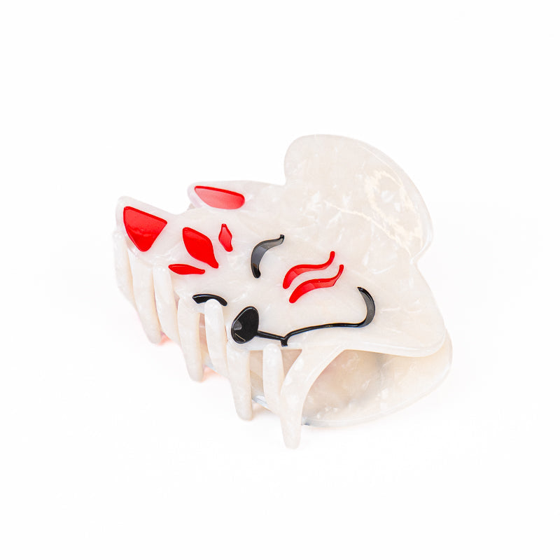 Pince à Cheveux Japonaise Masque Kitsune