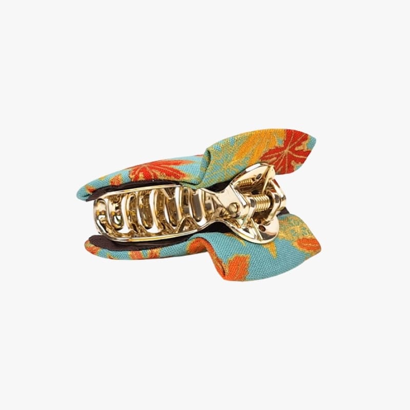 Pince à Cheveux Japonaise Tissu Momiji